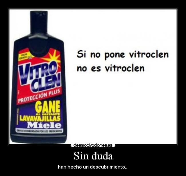 Sin duda - han hecho un descubrimiento..