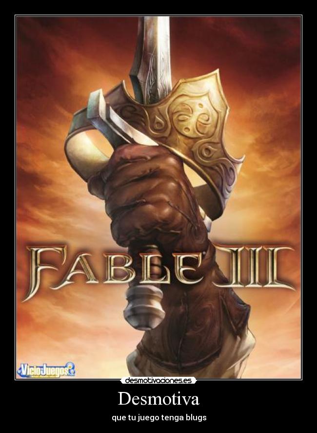 Desmotiva - que tu juego tenga blugs