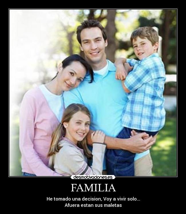 carteles familia familia desmotivaciones