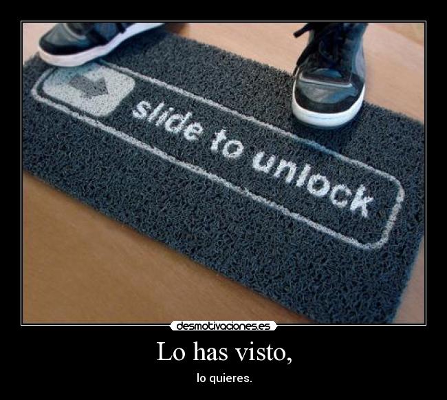 Lo has visto, - 