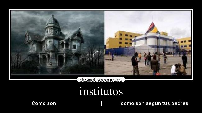 institutos - Como son | como son segun tus padres