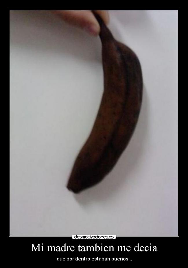 Mi madre tambien me decia - 