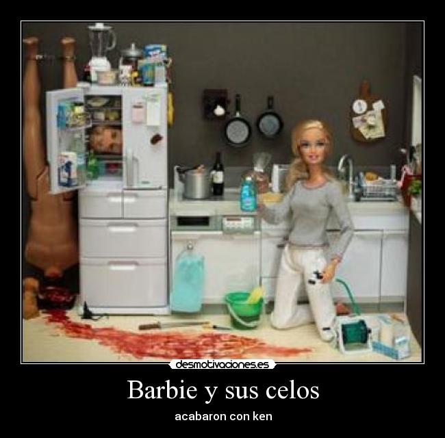 Barbie y sus celos - acabaron con ken