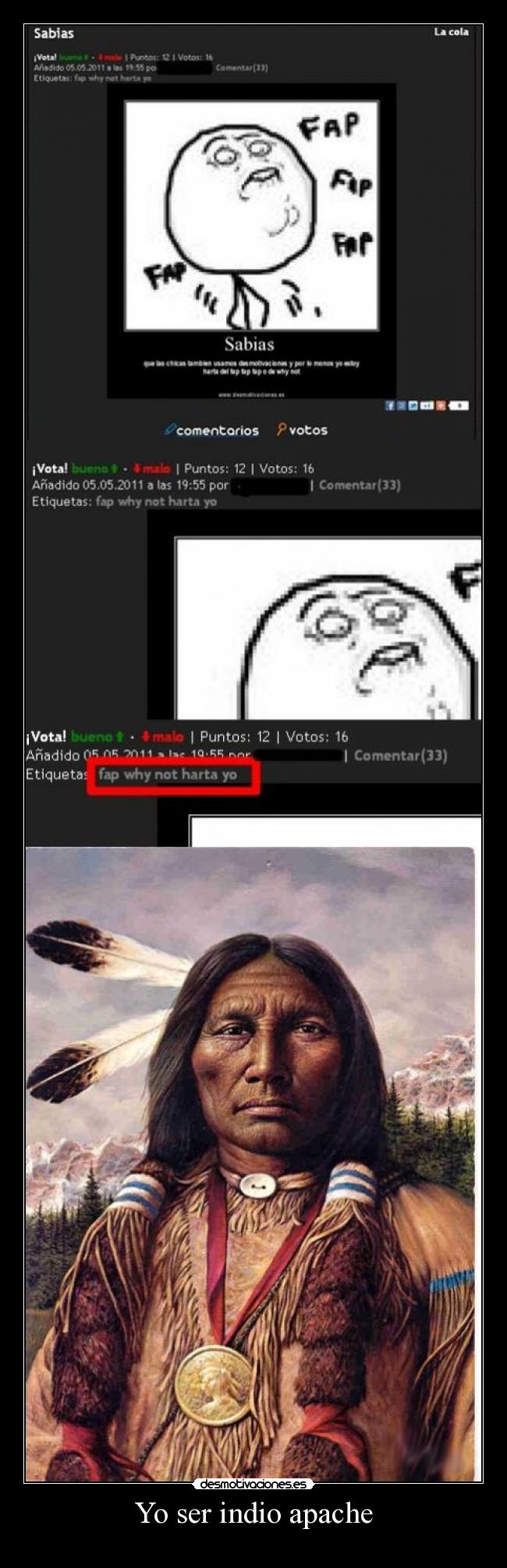 Yo ser indio apache - 