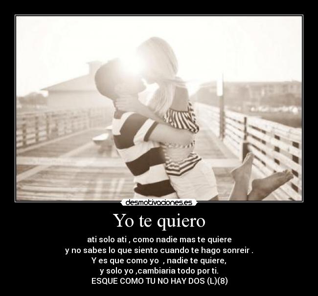 Yo te quiero - 