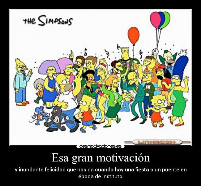 Esa gran motivación - 
