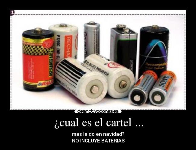 ¿cual es el cartel ... - 