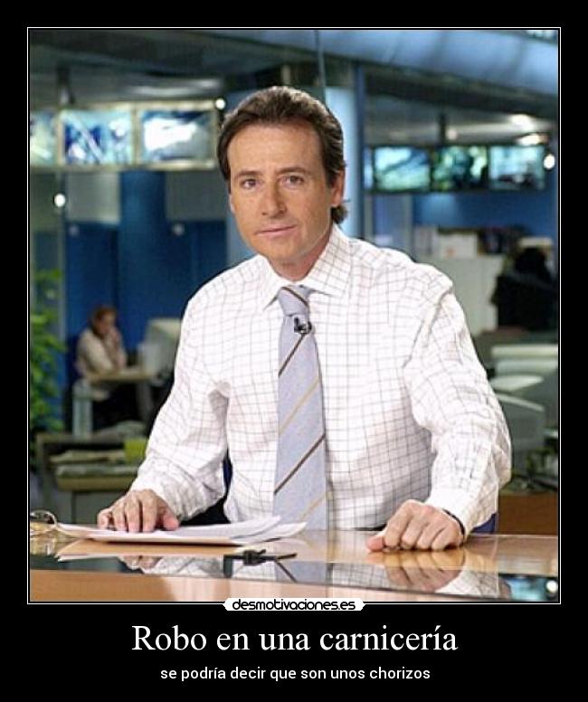 Robo en una carnicería - 