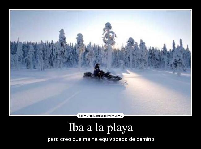 carteles playa desmotivaciones