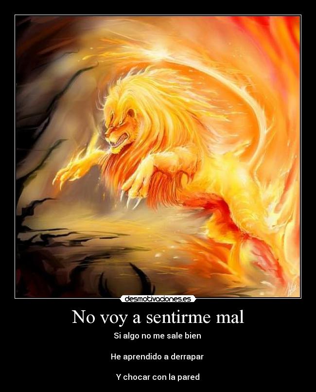 No voy a sentirme mal - 