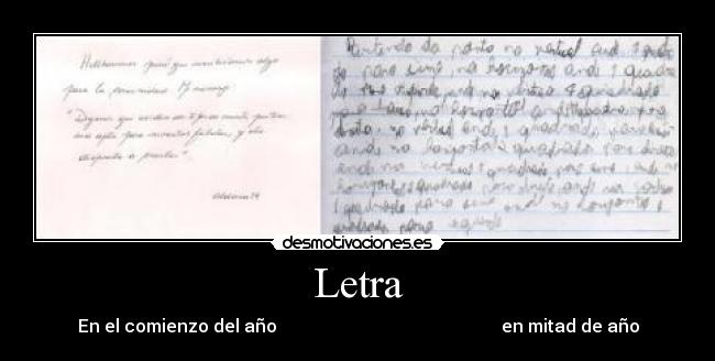 Letra - 