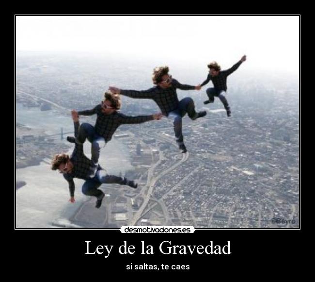 Ley de la Gravedad -
