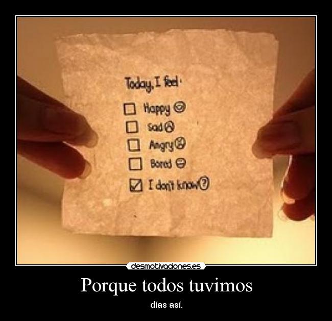 Porque todos tuvimos - 