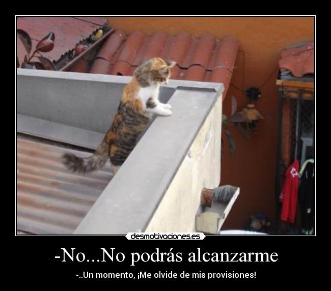 -No...No podrás alcanzarme - 