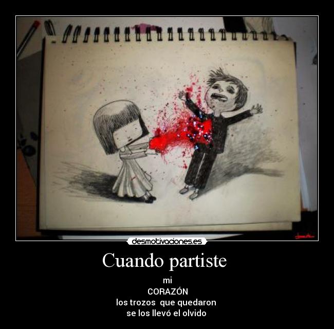 Cuando partiste  - 