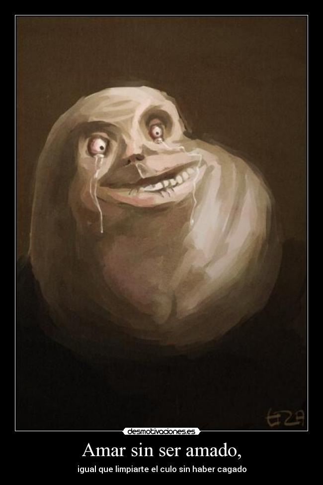 carteles forever alone amor desmotivaciones