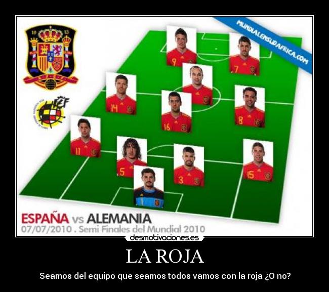 LA ROJA -