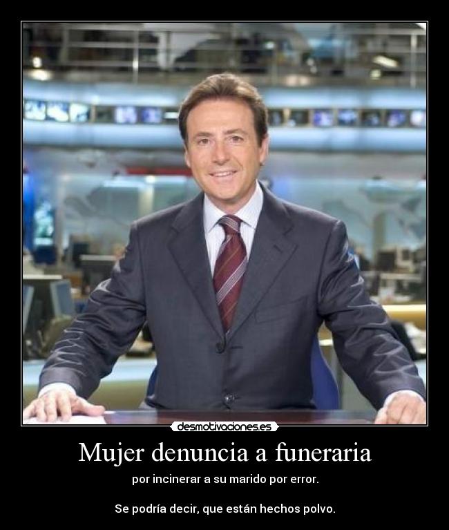 Mujer denuncia a funeraria -