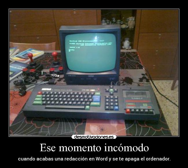 Ese momento incómodo - 