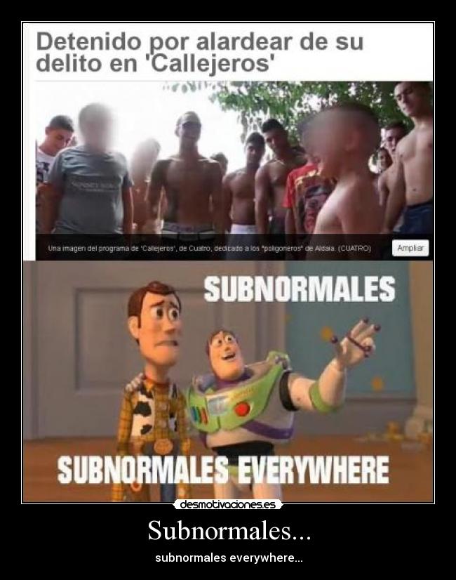 Subnormales... - 