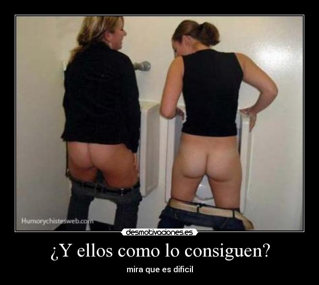 ¿Y ellos como lo consiguen? - mira que es dificil