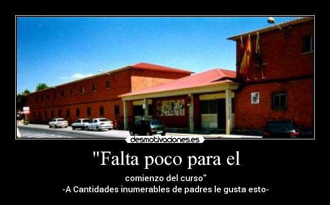 Falta poco para el -