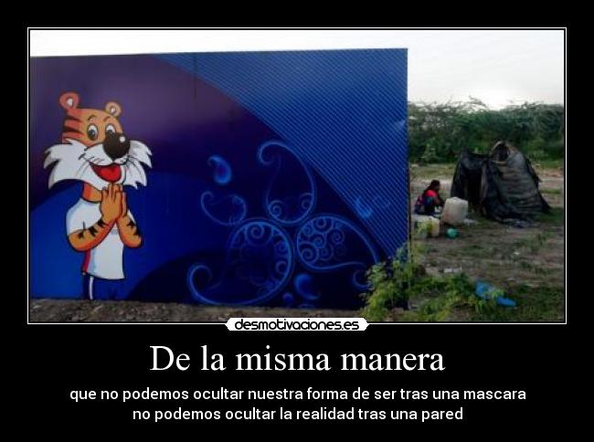 De la misma manera - 