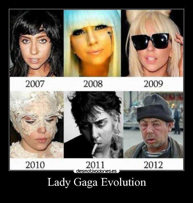Lady Gaga Evolution - 