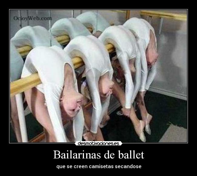 Bailarinas de ballet -