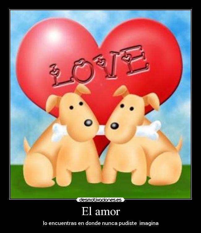 carteles amor amor desmotivaciones