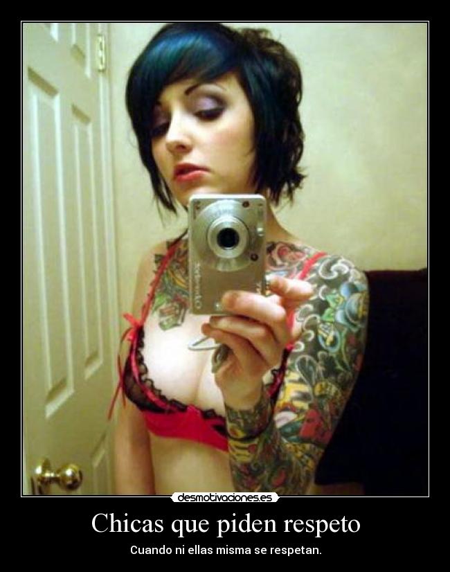 Chicas que piden respeto -