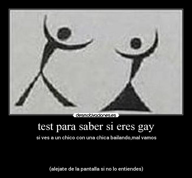 test para saber si eres gay -