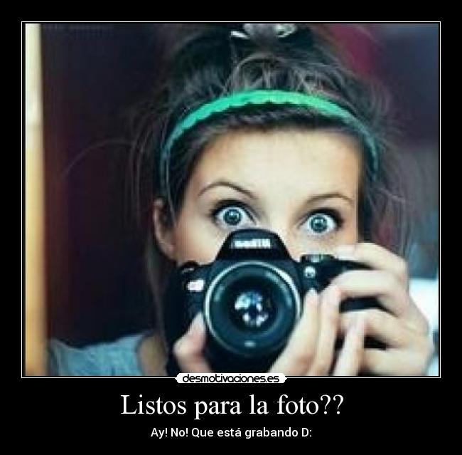 Listos para la foto?? - 