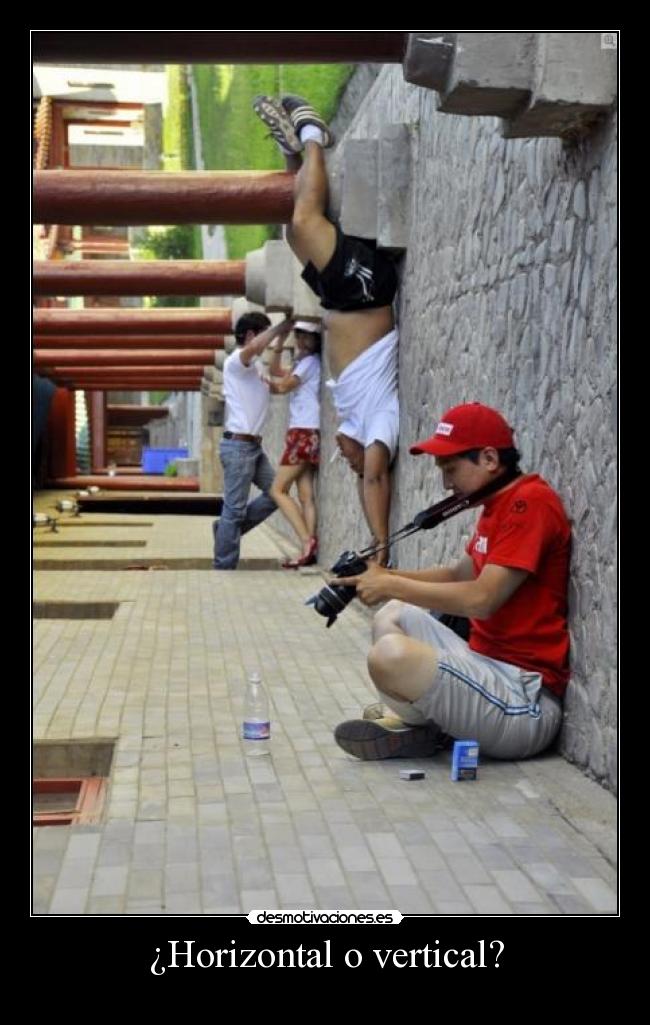 ¿Horizontal o vertical? - 