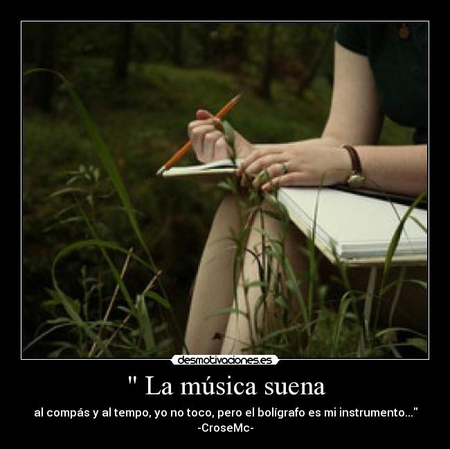 La música suena -
