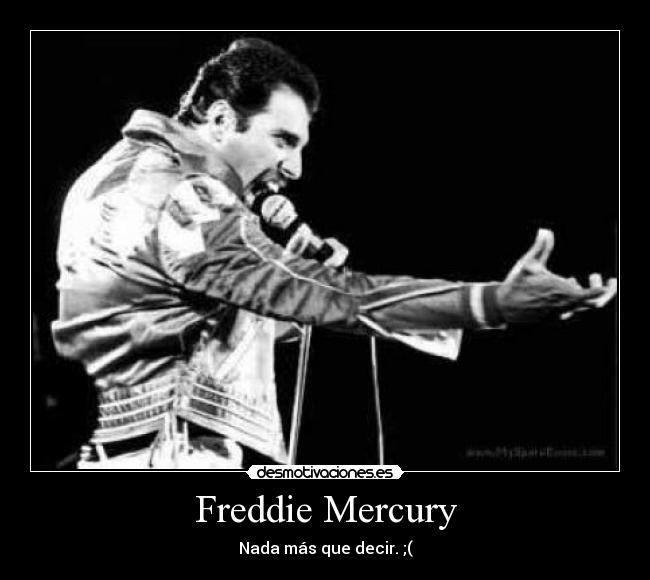 carteles freddie mercury desmotivaciones
