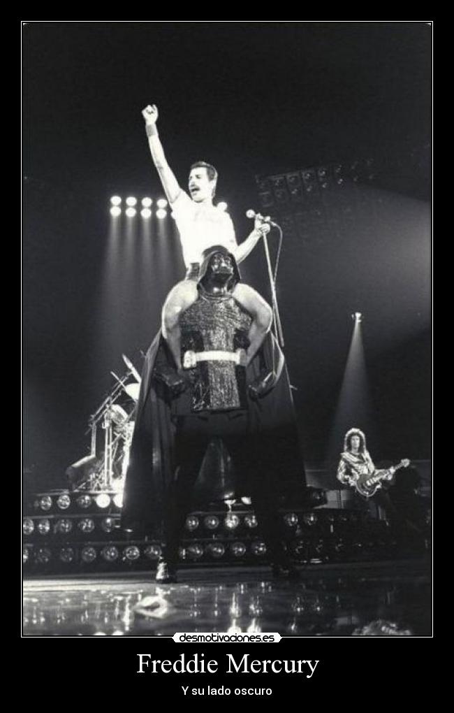 carteles freddie mercury darth vader desmotivaciones