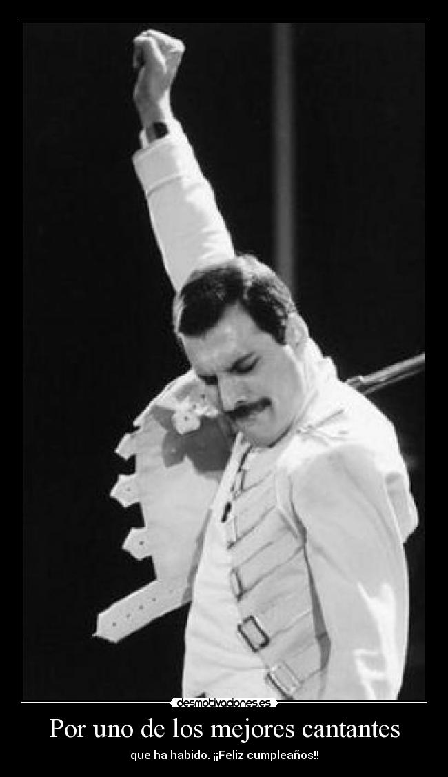 Por uno de los mejores cantantes -