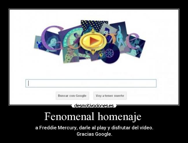 carteles freddie mercury plastica google desmotivaciones