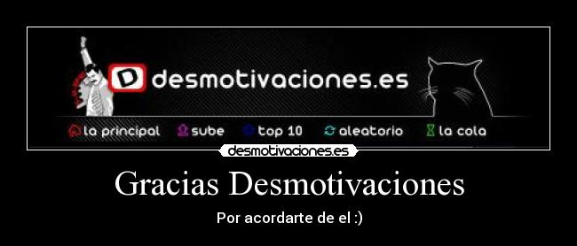 Gracias Desmotivaciones - 