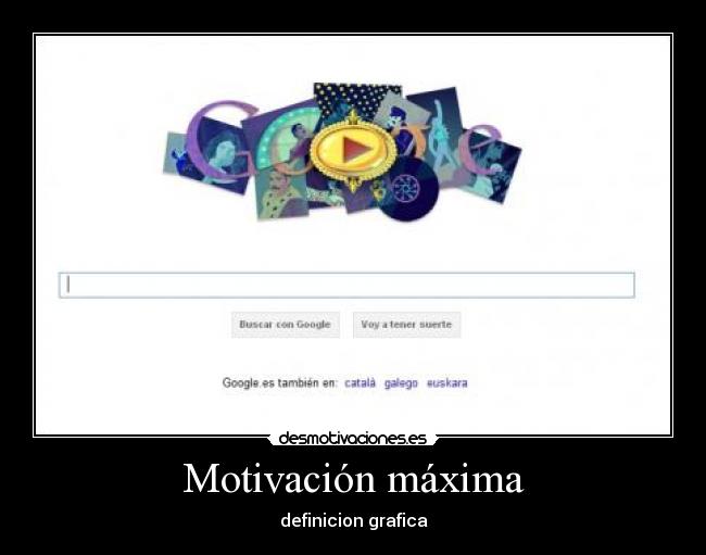 Motivación máxima - definicion grafica