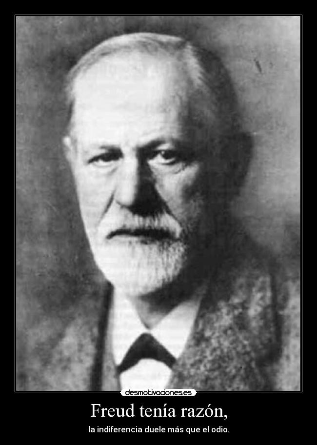 Freud tenía razón, - 