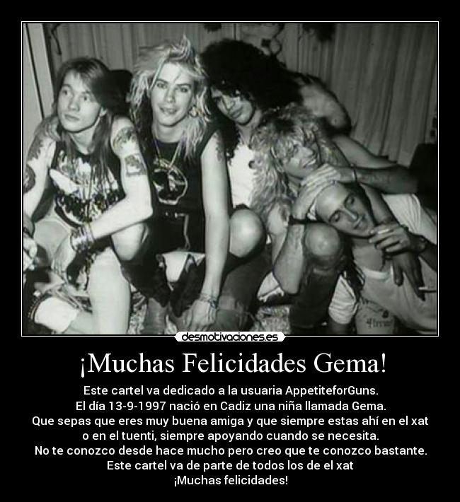 ¡Muchas Felicidades Gema! - 