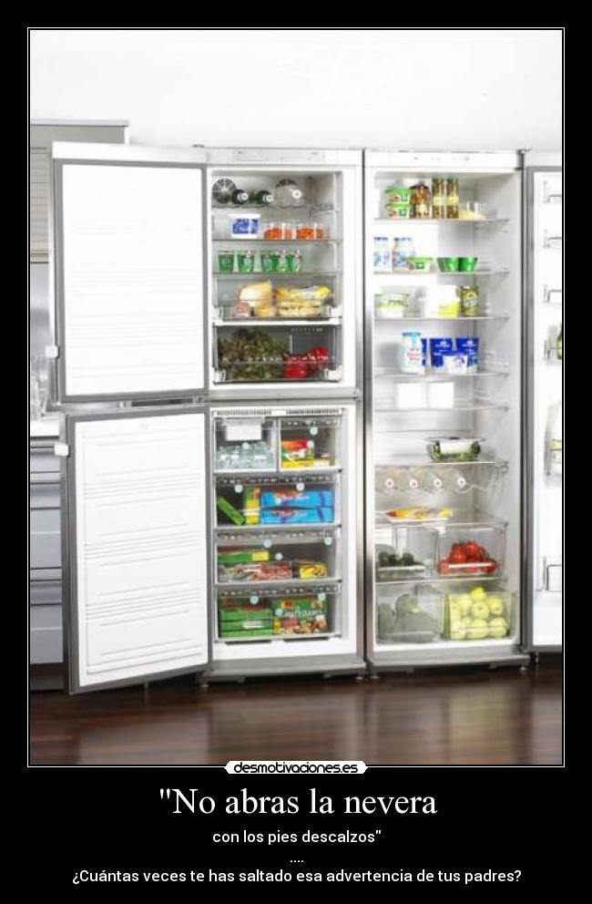 No abras la nevera - 