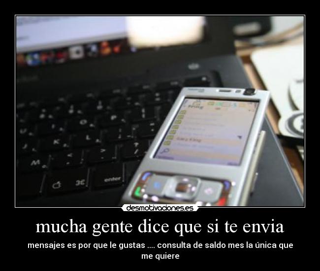 mucha gente dice que si te envia -