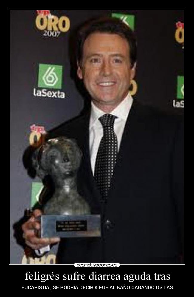 feligrés sufre diarrea aguda tras - 