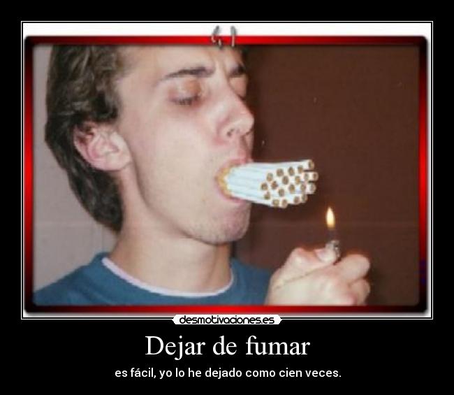 Dejar de fumar - 