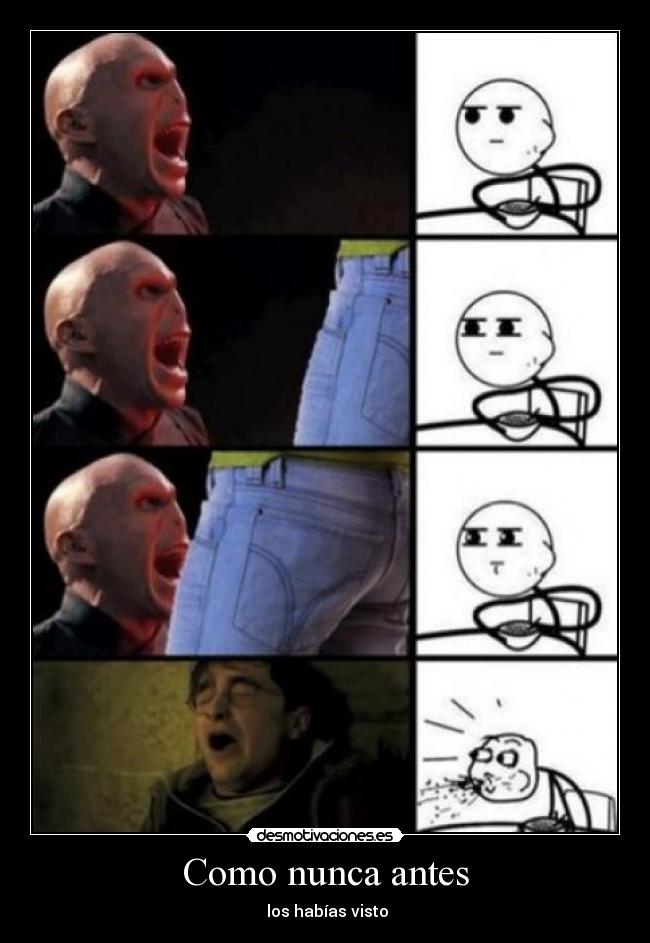 Como nunca antes - los habías visto