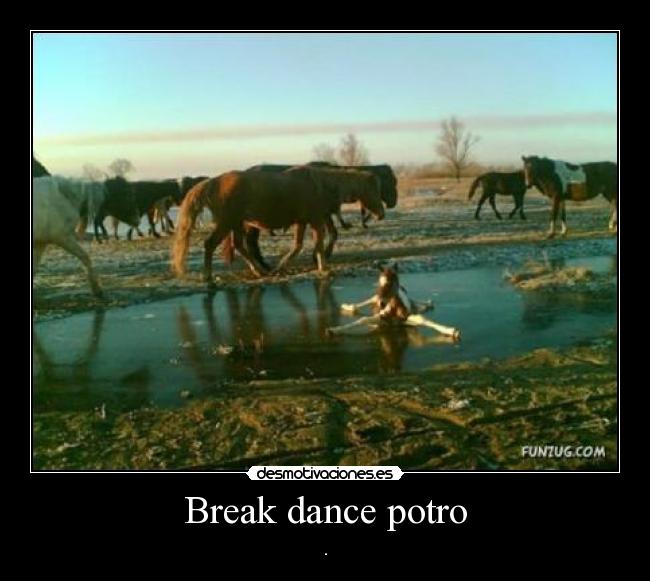 Break dance potro -