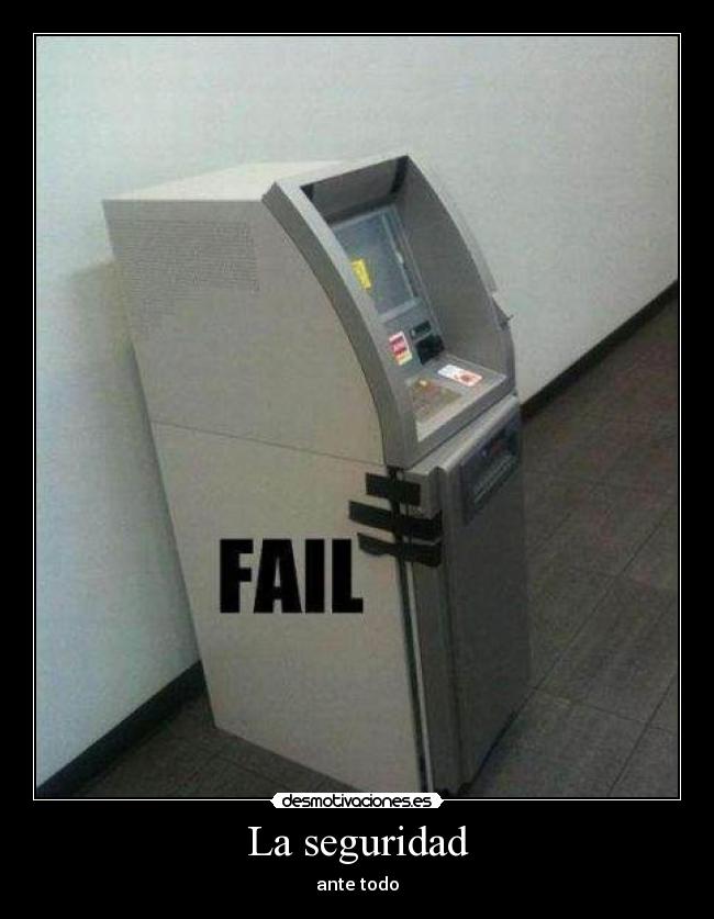 La seguridad - ante todo